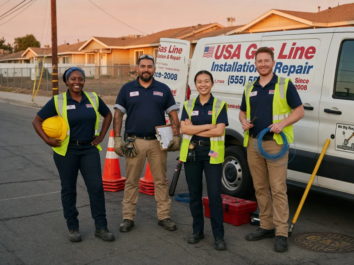 Gas Line Installation company in Locust Grove, AR